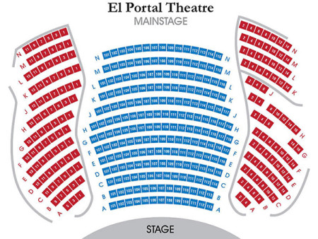 El Portal Theater Seating Chart
