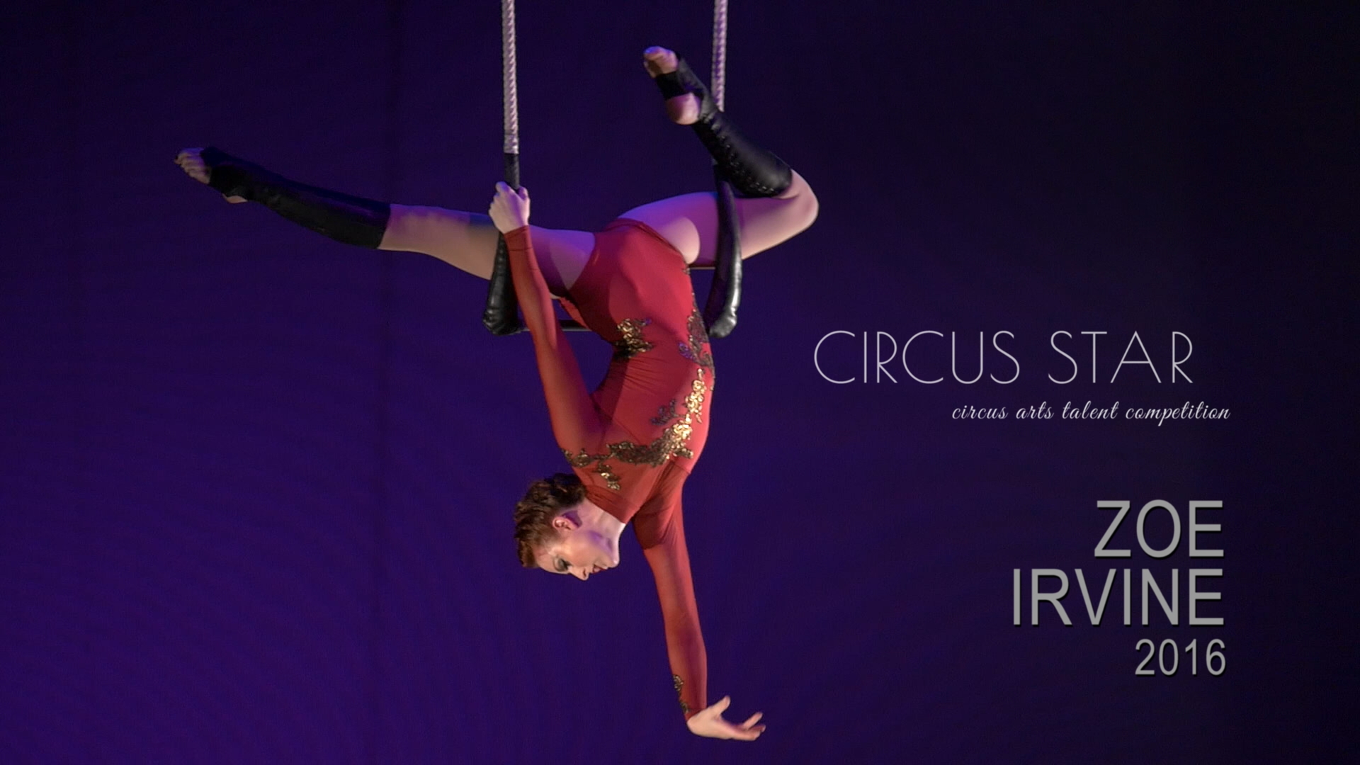 Zoë Irvine, Circus Star USA 2016 performer