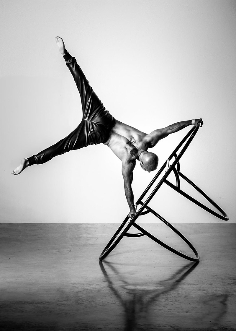 Mathieu Bolillo, balance wheel, Circus Star 2016