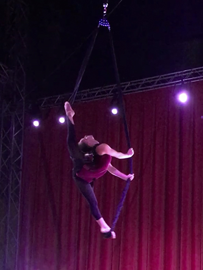 Camille Osborne, Circus Star USA 2017 performer