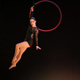 Lyndsey Gago, aerial hoop, Circus Star USA 2016 performer