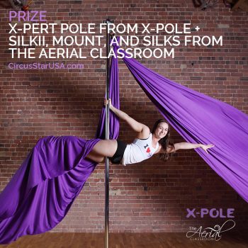 Circus Star USA prize, X-Pole and The Aerial Classroom